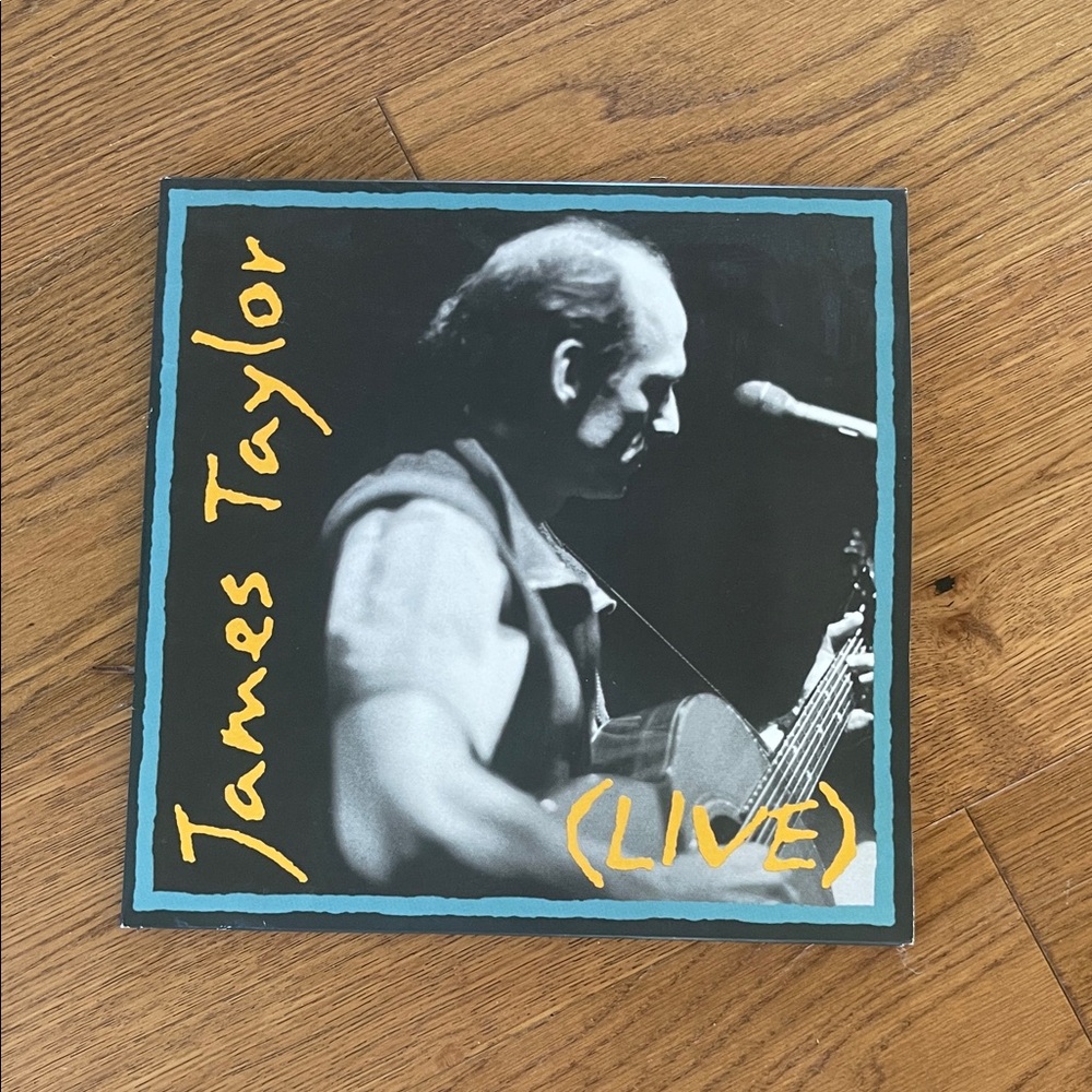 James Taylor Live Album Cover